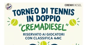 Tennis, sabato 17 ottobre alla Baldesio il torneo di doppio “Cremadiesel”